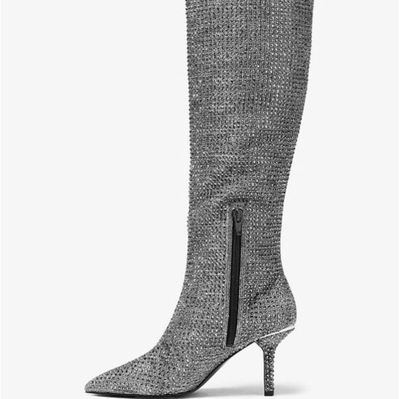 Michael Kors | Katerina Boots | Silver 5M boots only - Picture 3 of 6